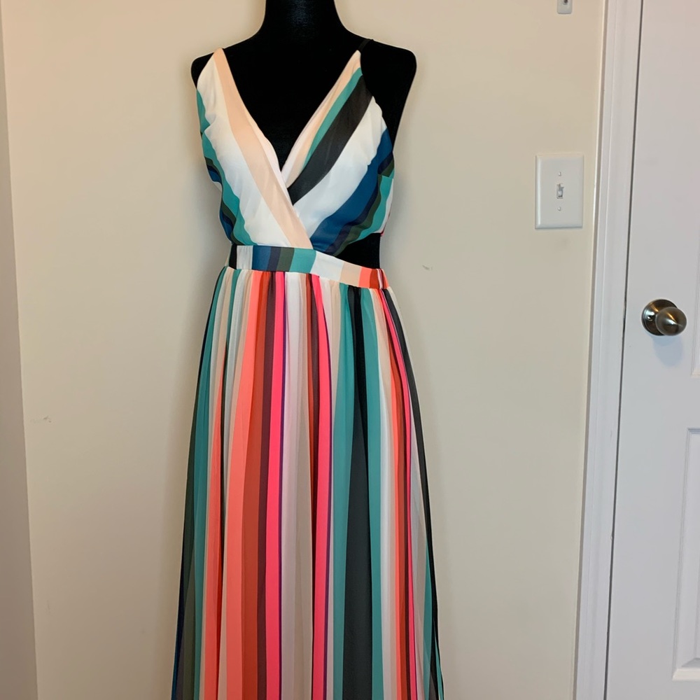 Express Tie up Maxi Dress